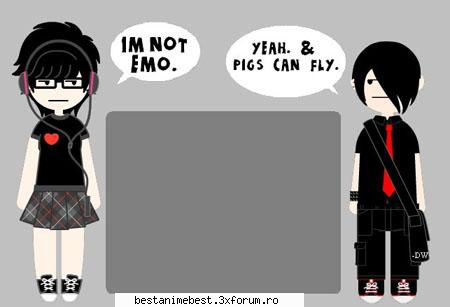 imagini funny emo anime lol