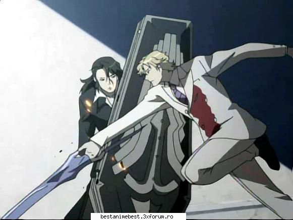 solomon because his love for saya, solomon naturally developed rivalry against hagi, repeatedly