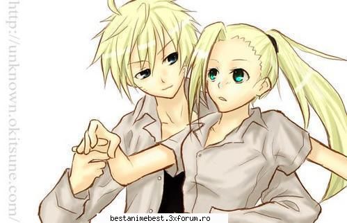 ino cred lui ino i-ar sta bine shikamaru dar mult mai bine naruto