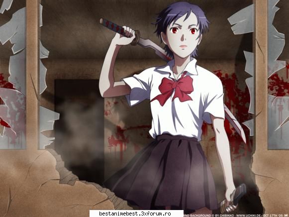 saya saya preferata mea din blood+.sat daca gandesc mai bine preferata mea din acest anime lulu.