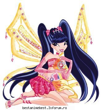 winx zanelor) musa are puterea muzicii