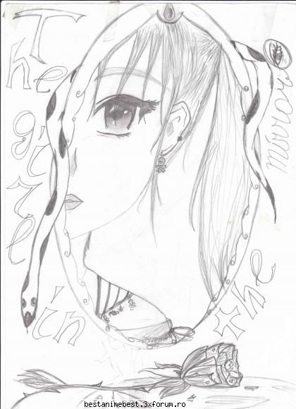 desene anime one mine... Dark anime girl