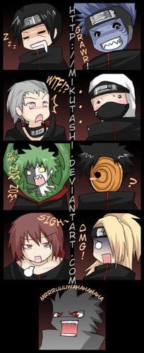 Akatsuki - Ador organizatia asta ! Chiar daca sunt tipii rai - Naruto
