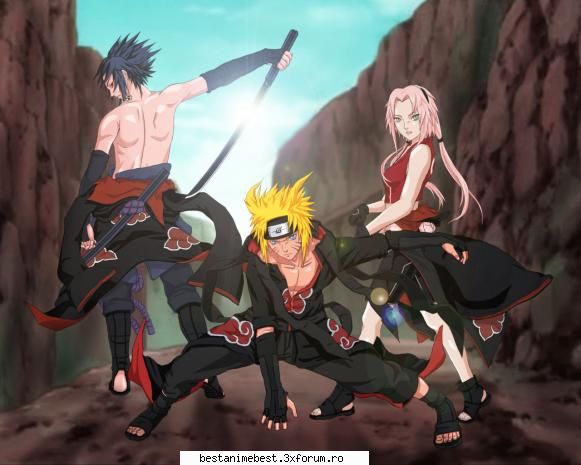 Akatsuki - mie imi place poza... deshi nu sunt fan sasuke - Naruto