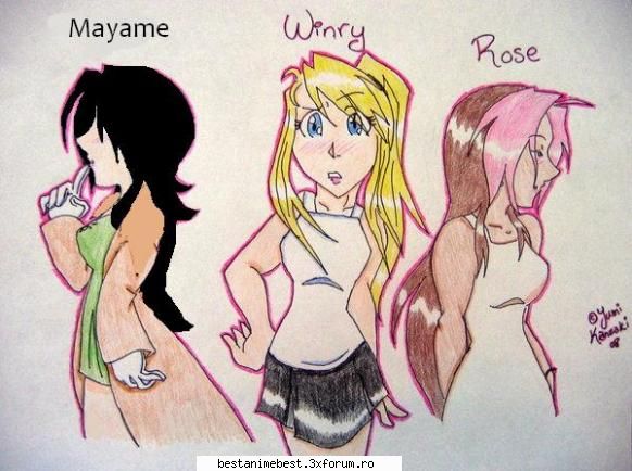 Albumul Mayamei - Mayame, Winry si Rose - Apartamente