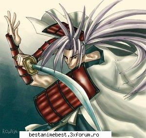 Amidamaru - este spiritul lui Yoh - Grupul "Shaman King"