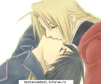 Cupluri ciudate din anime - Roy Mustang & Edward Elric - Cafenea