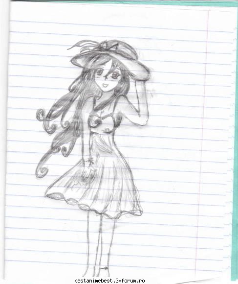 Desene cu anime - In timp ce ma plictiseam la lectii, asta s-a - Creatiile noastre cu anime