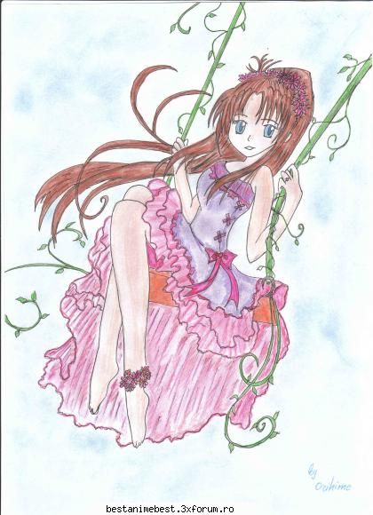 Desene cu anime - Orihime - Creatiile noastre cu anime