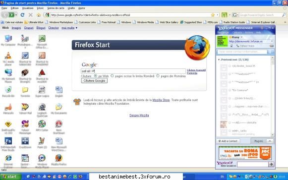 Desktop-ul la voi - asa arata desktopul meu :D - Cafenea