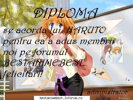 Diploma aducatorilor de mebrii - Rena Ryuugu - Diplome