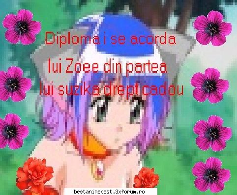 Diplome cadou - suzi-chan - Diplome