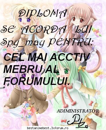 Diplome pentru acctivitate - Prima diploma pentru acctivitate i se acorda - Diplome