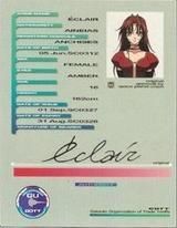 Eclair - legitimatia mea - Kiddy Grade