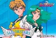 Haruka/Amara si Michiru/Michelle - sailor uranus si sailor neptune - Sailor Moon