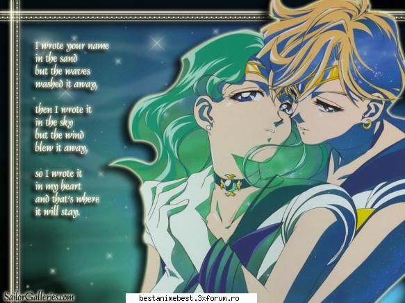 Haruka/Amara si Michiru/Michelle - Melanthe - Sailor Moon