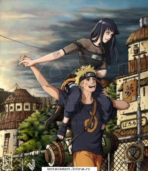 Hinata - chiar se potriveste cu Naruto - Naruto
