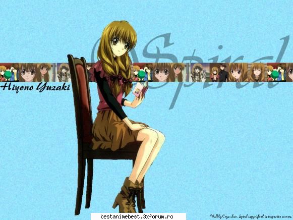 Hiyono Yuzaki - ii draguta da rare o gura cam mare - Spiral