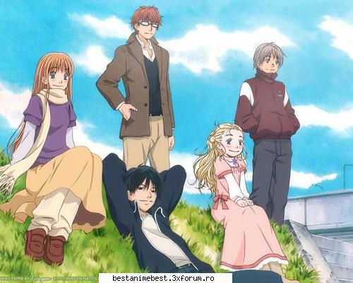 Honey and Clover - mie acest anime mia placut foarte mult.arta viata - Honey and Clover