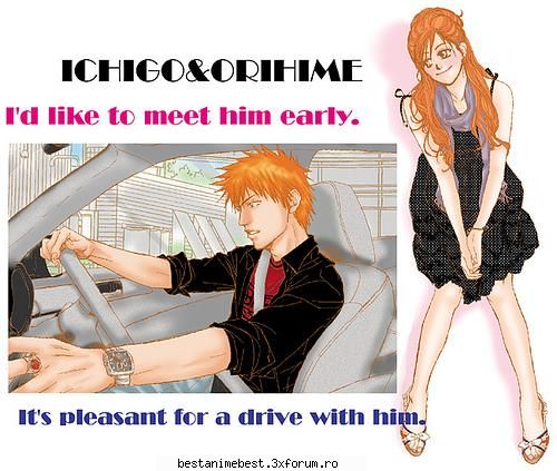 Ichigo and Orihime love - Diana96 - Bleach