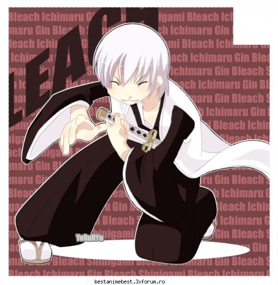 Ichimaru Gin - Rena Ryuugu - Grupul "Bleach"