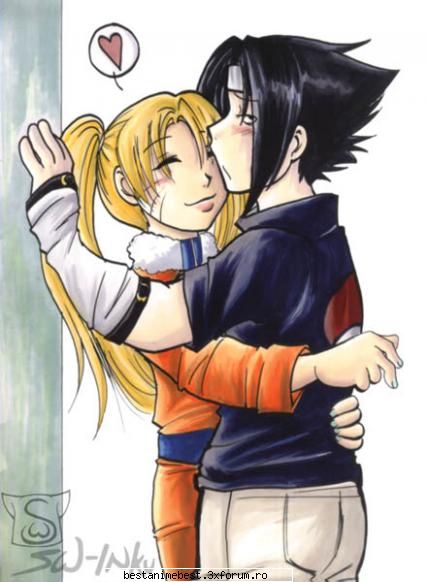 Imagini haioase din Naruto - Sora lui Naruto si sasuke - Naruto