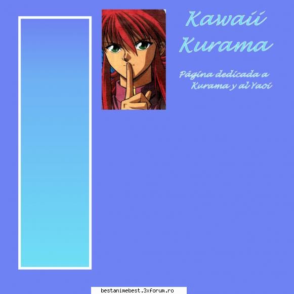 Kurama - kurama e kawaii - Yu Yu Hakusho