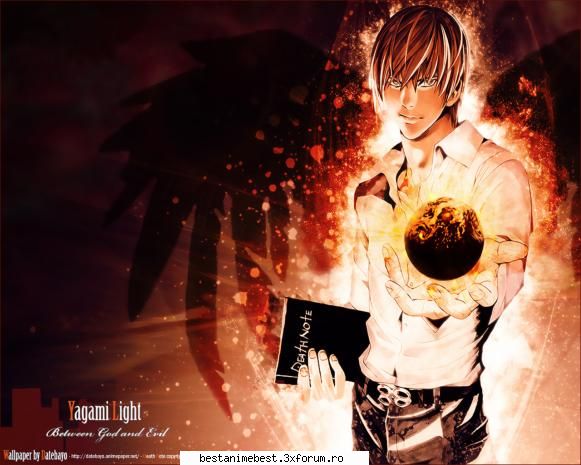 Light Yagami - si e si frumos pe deasupra chiar mi-a parut rau - Death Note