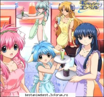 Mint - preferata mea e asta mov din dreapta - Galaxy Angel