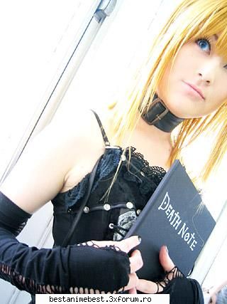 Misa Amane - asta-i :) dragutza - Oamenii ce interpreteaza personaje anime
