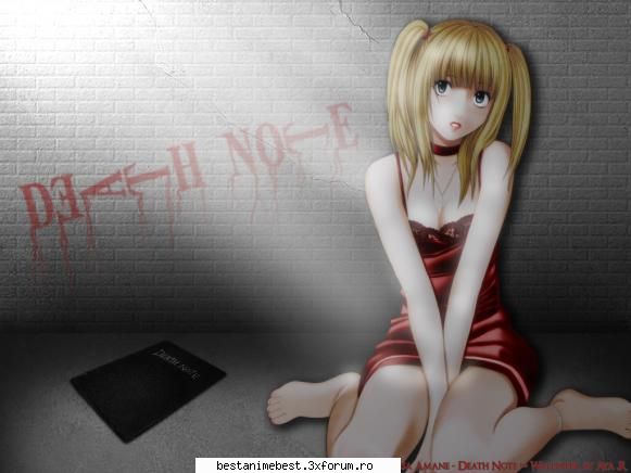 Misa Amane - dap doar se foloseste de misa. ea insa e prea - Death Note