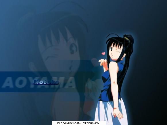 Motoko - Motoko e o fata ce practica artele martiala...pe - Love Hina