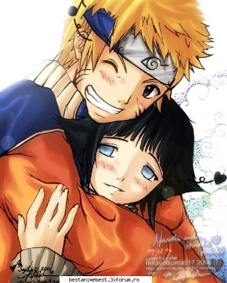 Naruto si Hinata - nu se potrivesc, dar sunt un cuplu dragut :D - Grupul "Naruto"