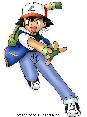 Personaje - ash este personajul principal al acestui serial - Pokemon
