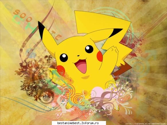 Pikachu - pikachiu e pokemonul personajului principal - Pokemon