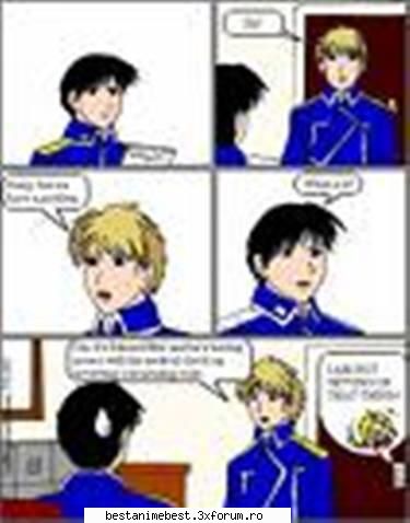 Poze amuzanta din Full metal alchemist - Yondaime - Full Metal Alchemist