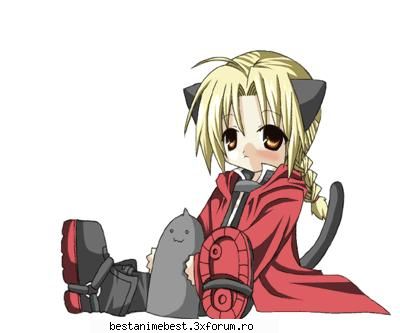 Poze amuzanta din Full metal alchemist - ed e asa dragut si dulce,la fel si al :D - Full Metal Alchemist