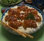 Pui picant Teriyaki - Mancarea chinezeasca cu betisoare traditionale - Bucataria Japoneza