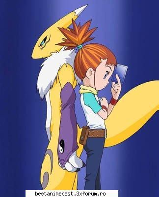 Rika si Renamon - Le ador pe Rika si Renamon - Digimon Imblanzitorii