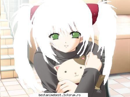 Saya - saya e sora mai mica a lui toushiro.e incapatanta - Personaje Anime create de noi