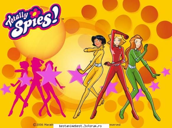 Spioanele (Totally spies) - sunt cam batrane in realitate.... :D - Desene Animate