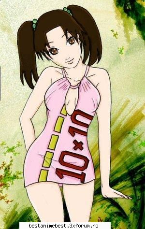 Ten Ten - i-ar sta bine cu byacugan ! :D - Naruto