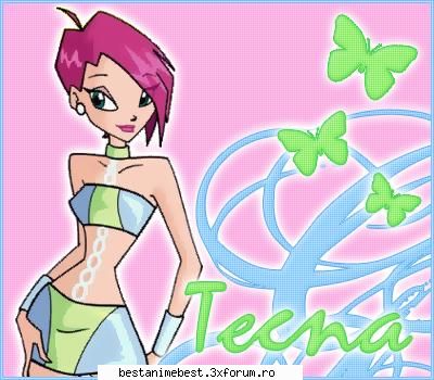Winx Club(Clubul zanelor) - tecna(preferata mea :D ) e experta in tehnologie - Desene Animate