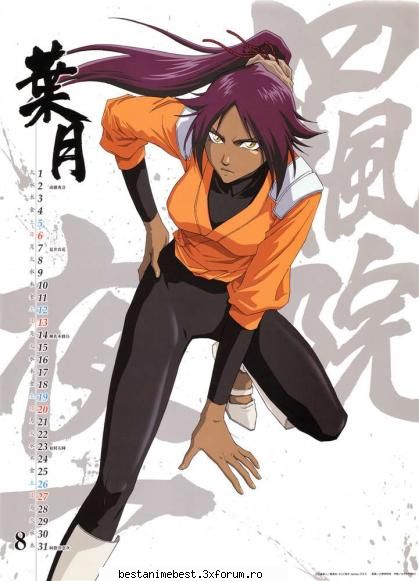 Yoruichi - Da, nu tineam minte cum o cheama, e simpatica - Grupul "Bleach"