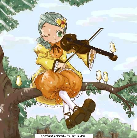 kanaria - kanaria este a 2-a papusa din coletia rozen,are - Rosen Maiden