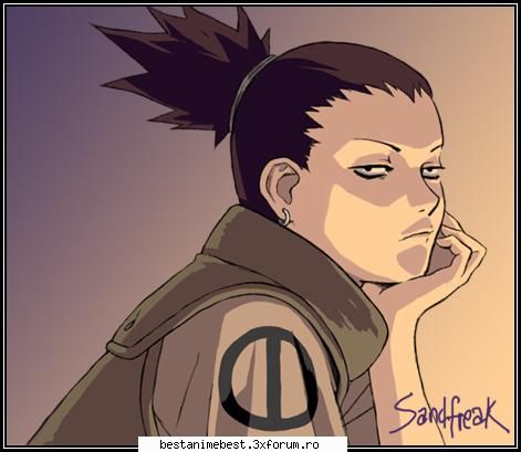 shikamaru - imi place mult de shikamaru . voua? - Naruto